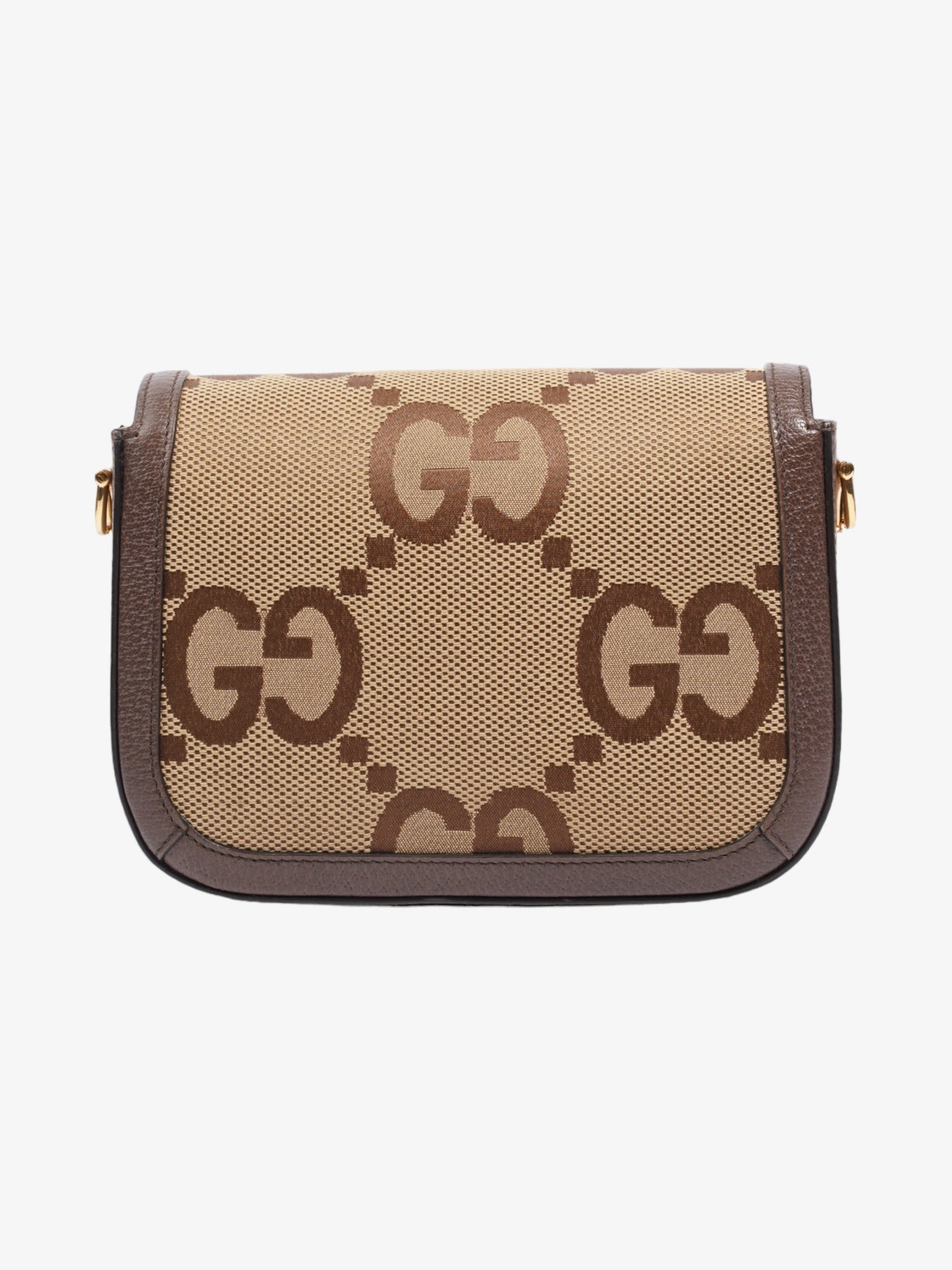 Gucci  Horsebit 1955 Beige And Jumbo Jumbo GG Canvas Mini