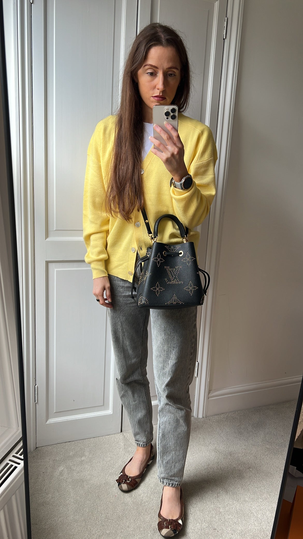 Louis Vuitton Neo Noe BB Studded Black Empeinte (RRP £2250)