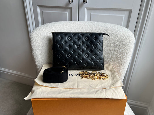 Louis Vuitton Black Coussin PM (RRP £3450)