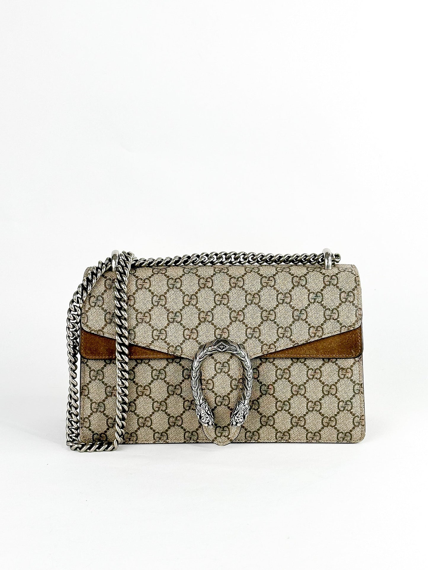 Gucci GG Supreme Small Dionysus Shoulder Bag