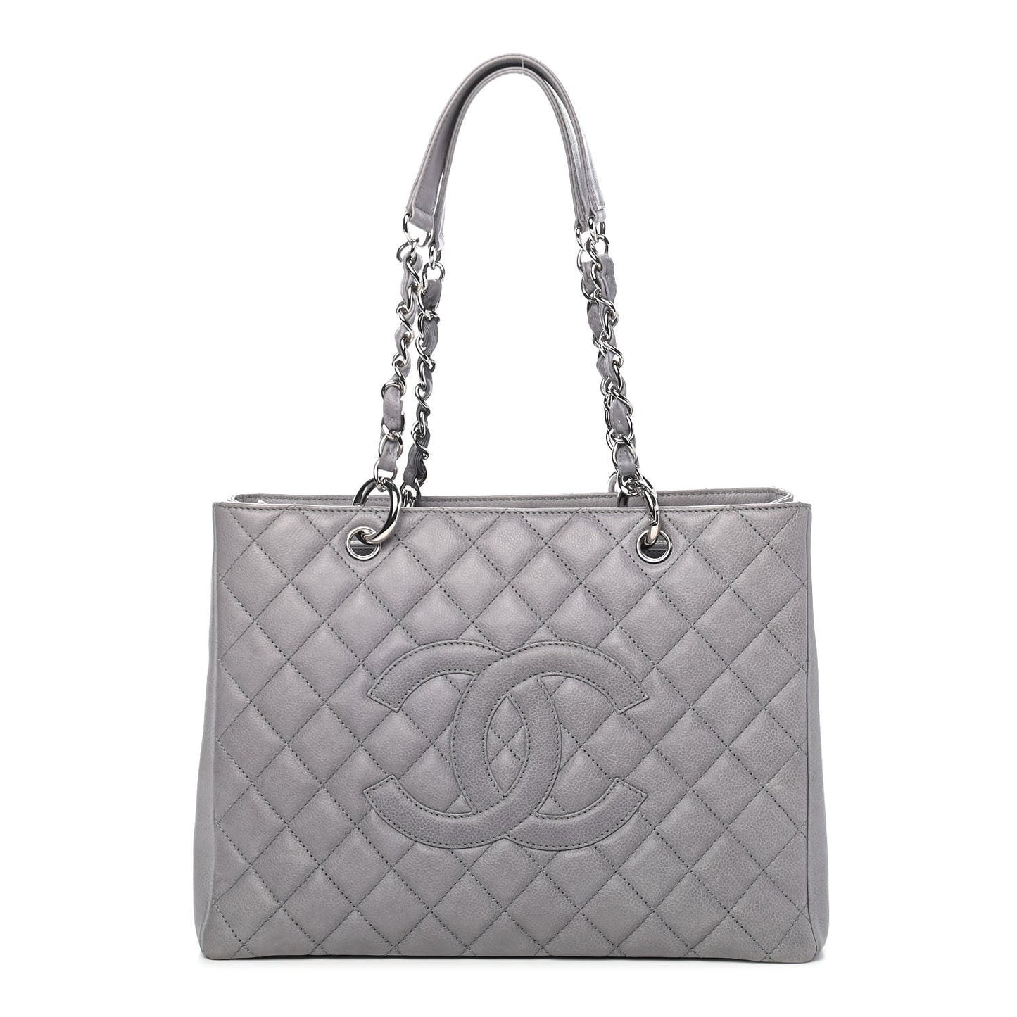 CHANEL CAVIAR QUILTED GRAND SHOPPING TOTE GST