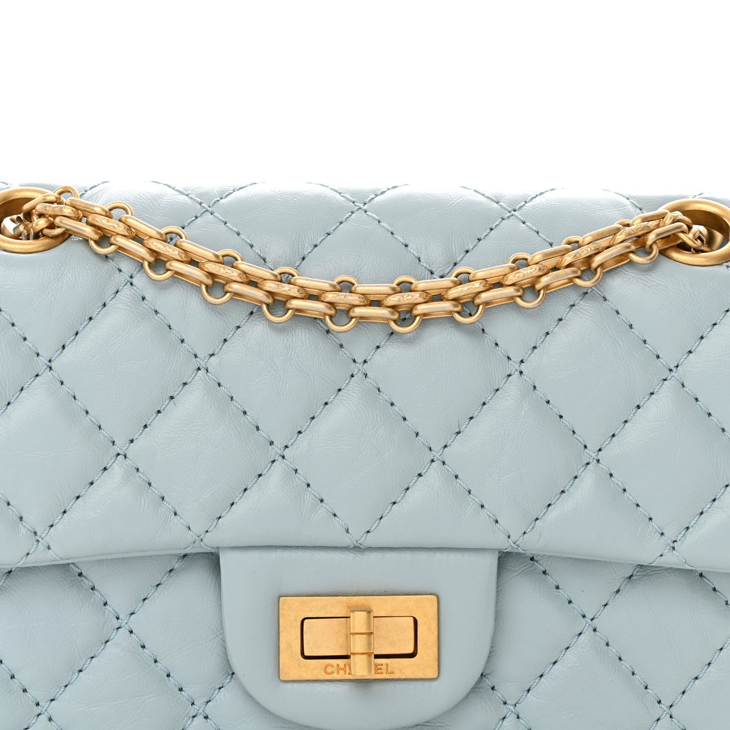 CHANEL QUILTED CALFSKIN REISSUE 2.55 MINI FLAP BAG