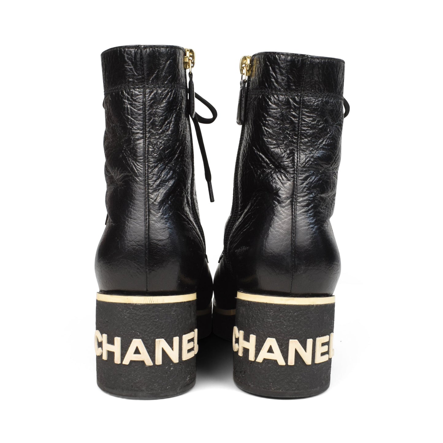 Chanel Combat Boots - Women's 37