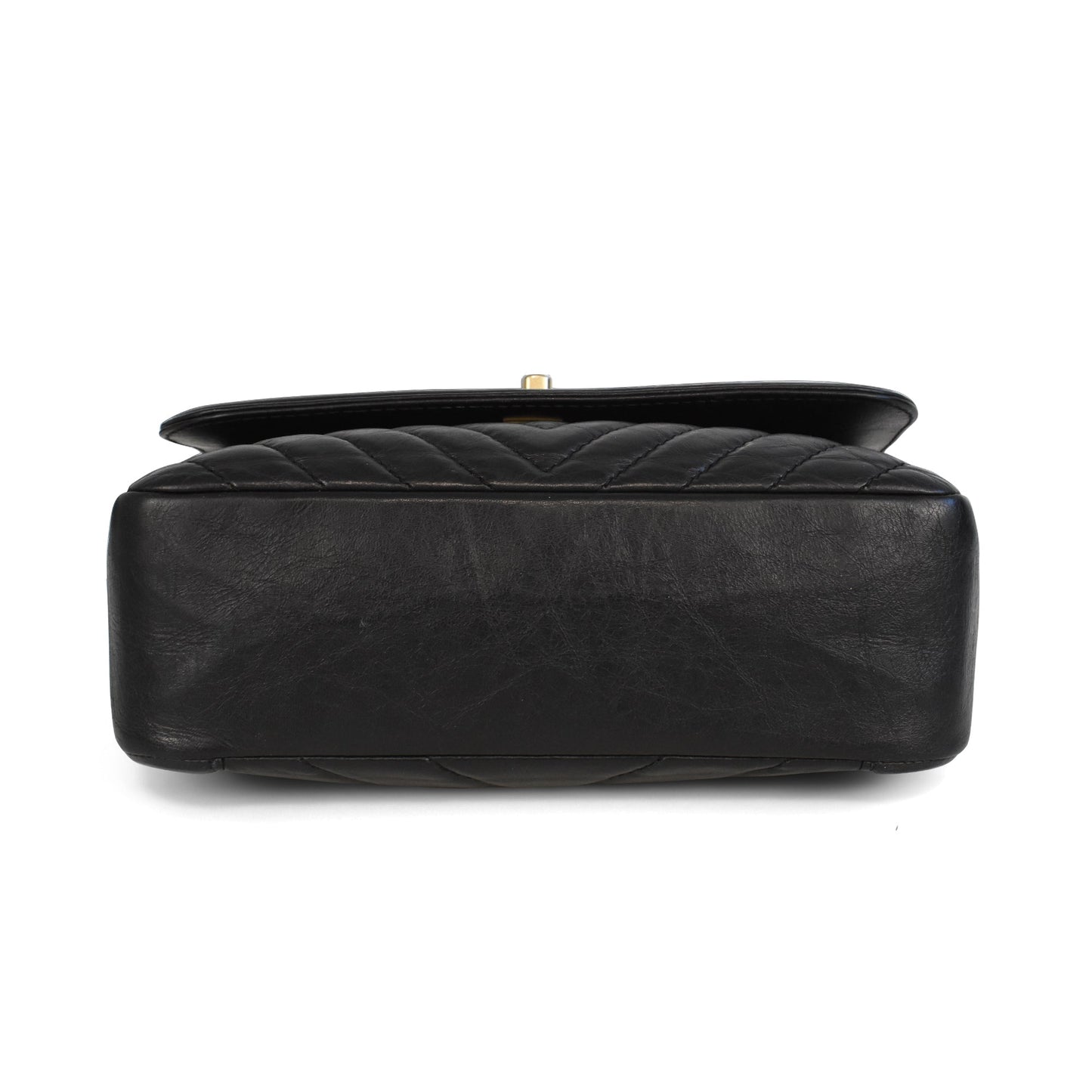 Chanel 'Chevron Top Handle' Flap Bag