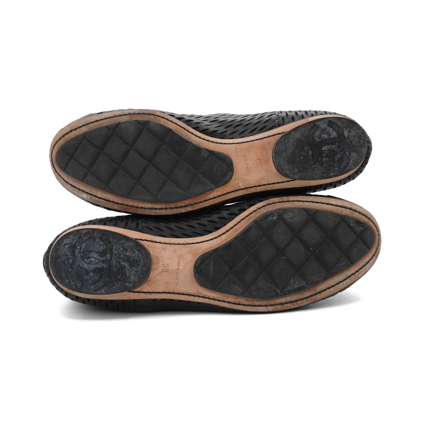 Chanel Perforated Ankle Boots - Women's 39