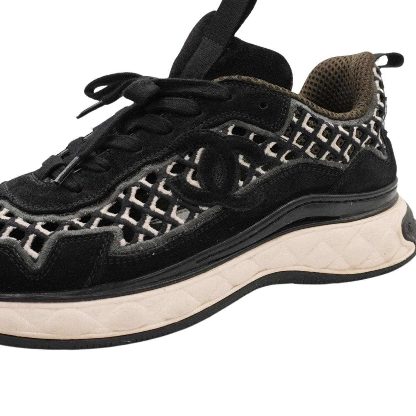 Chanel Cutout Sneakers - Unisex 42