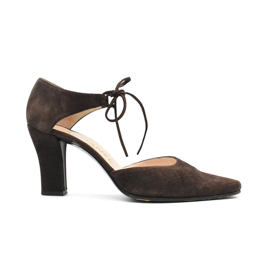 Chanel Suede Pumps - Women's 37.5