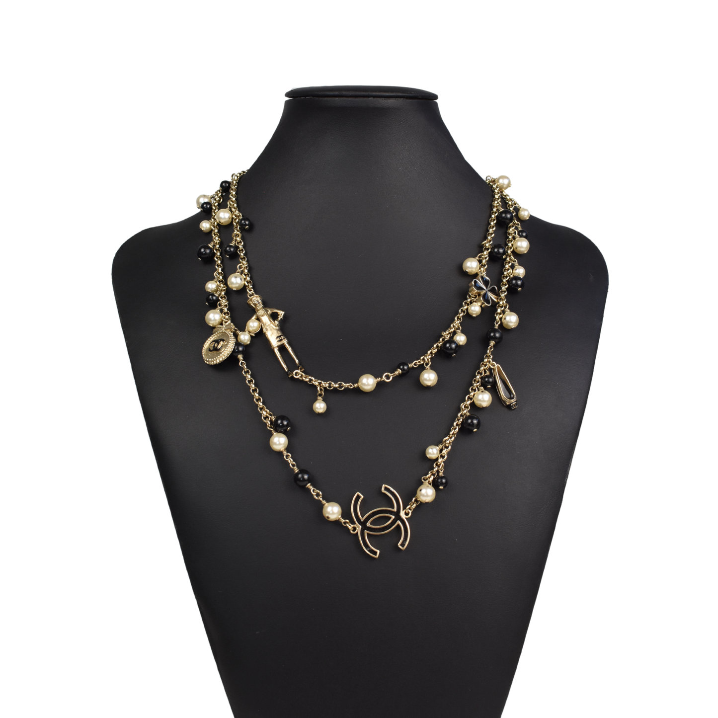 Chanel 'CC Pearl Charm' Necklace