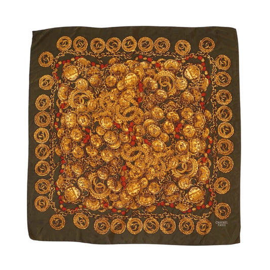 Chanel Medallion Scarf