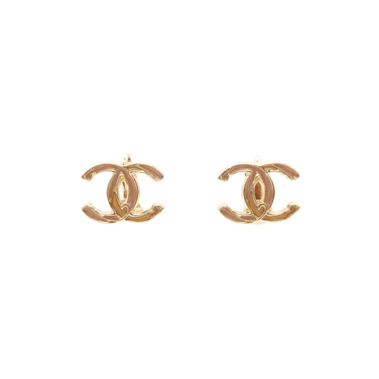 Chanel '10P Cocomark' Clip On Earrings