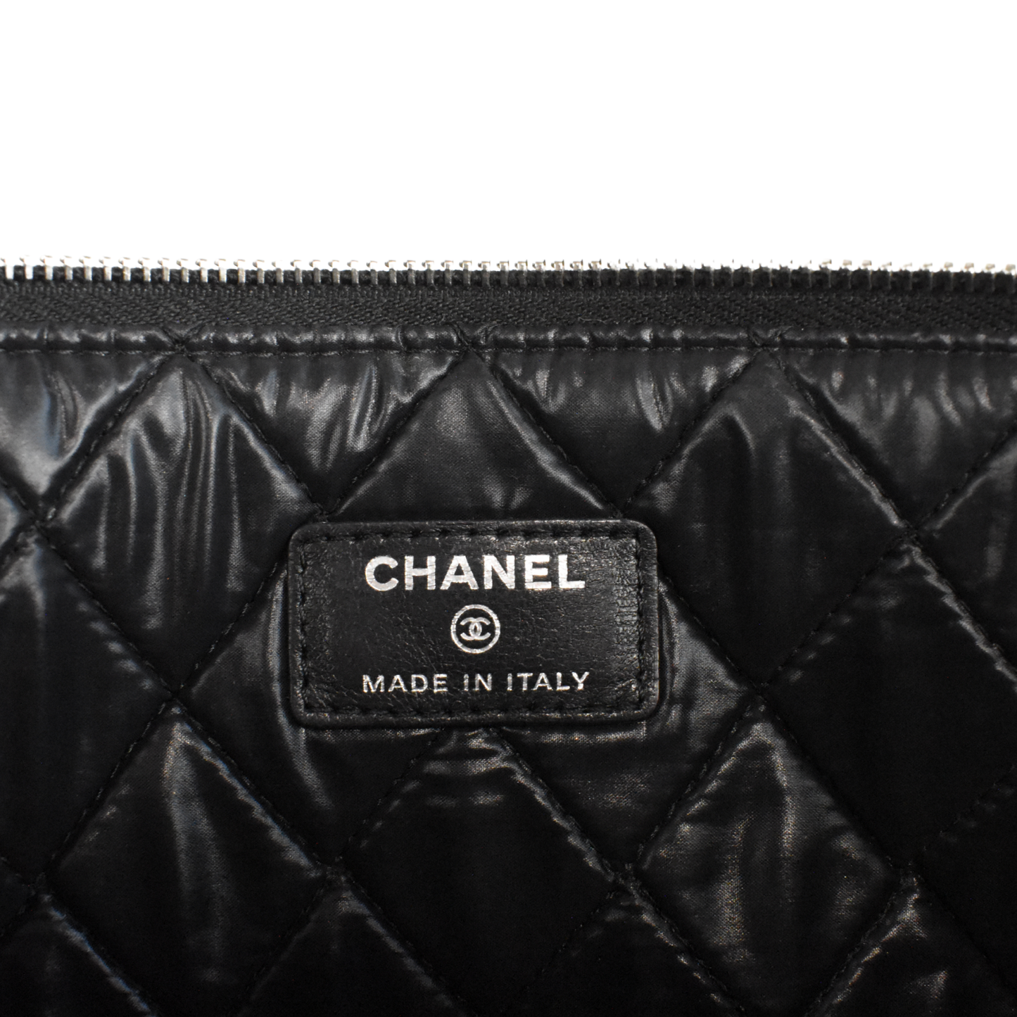 Chanel 'O Case' Zip Pouch