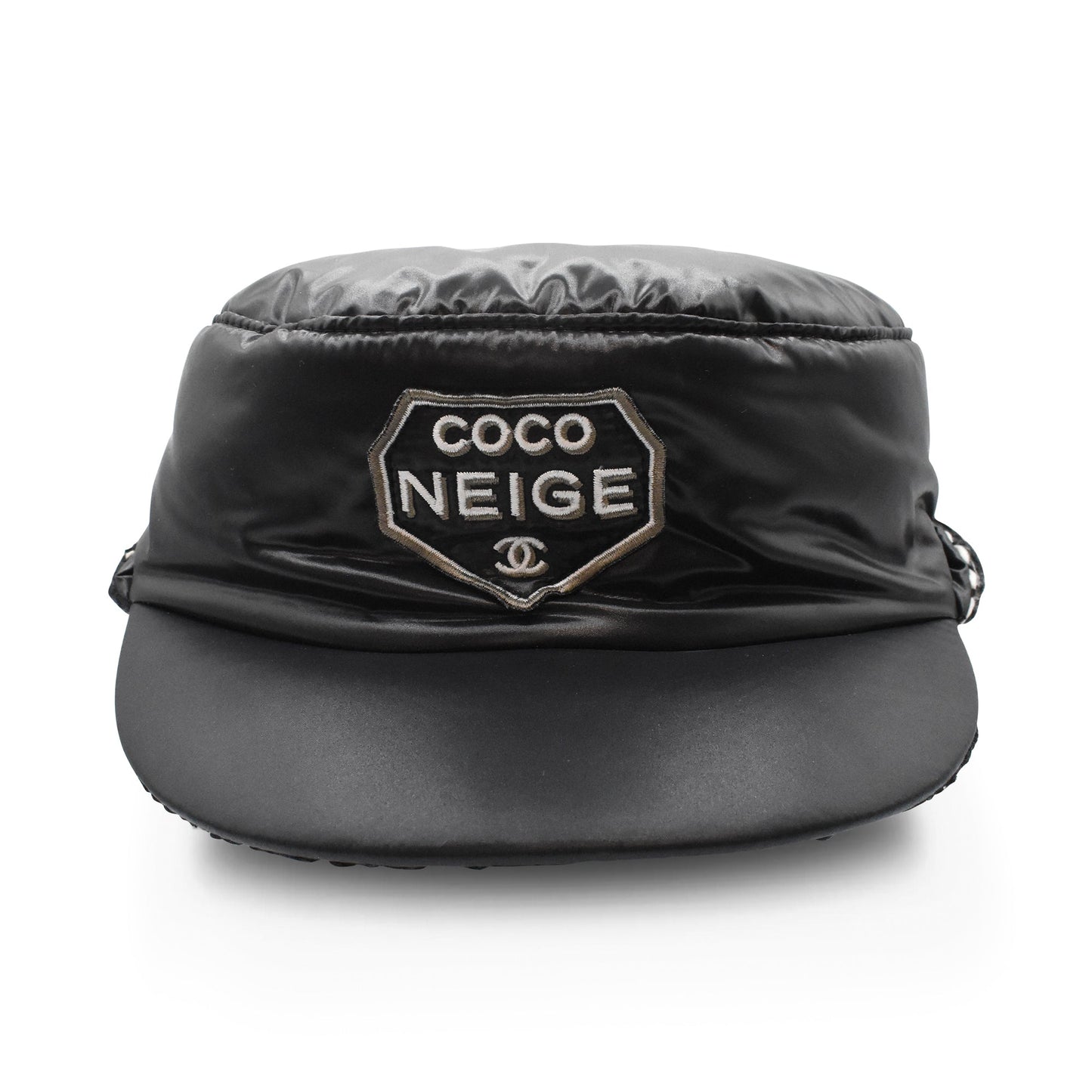Chanel 'Coco Neige' Trapper Hat - M