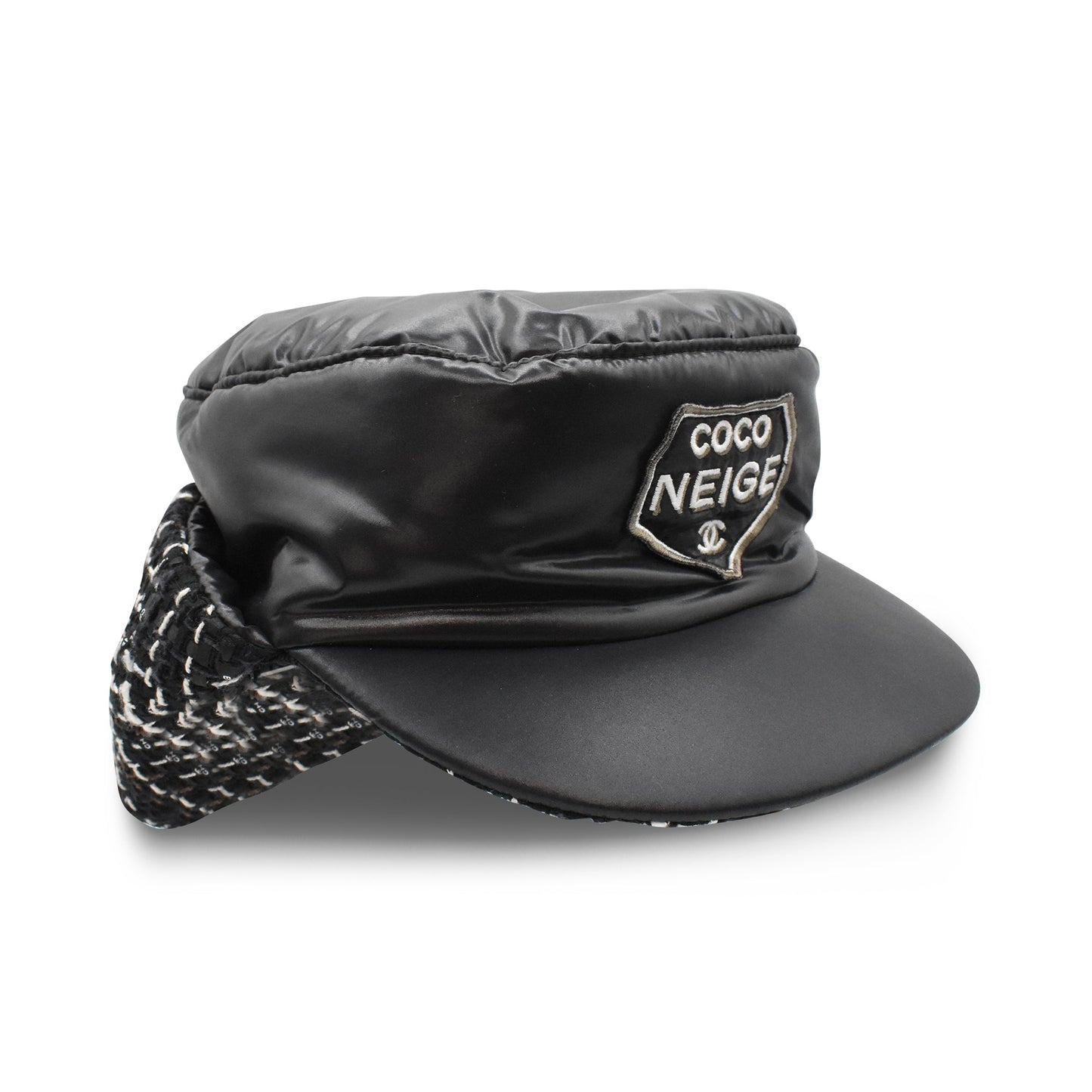 Chanel 'Coco Neige' Trapper Hat - M