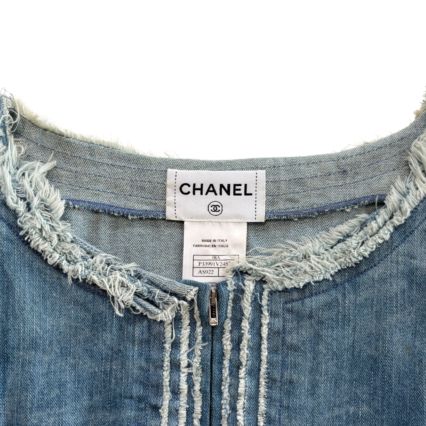 Chanel '2008 Fall' Denim Dress - Women's 36