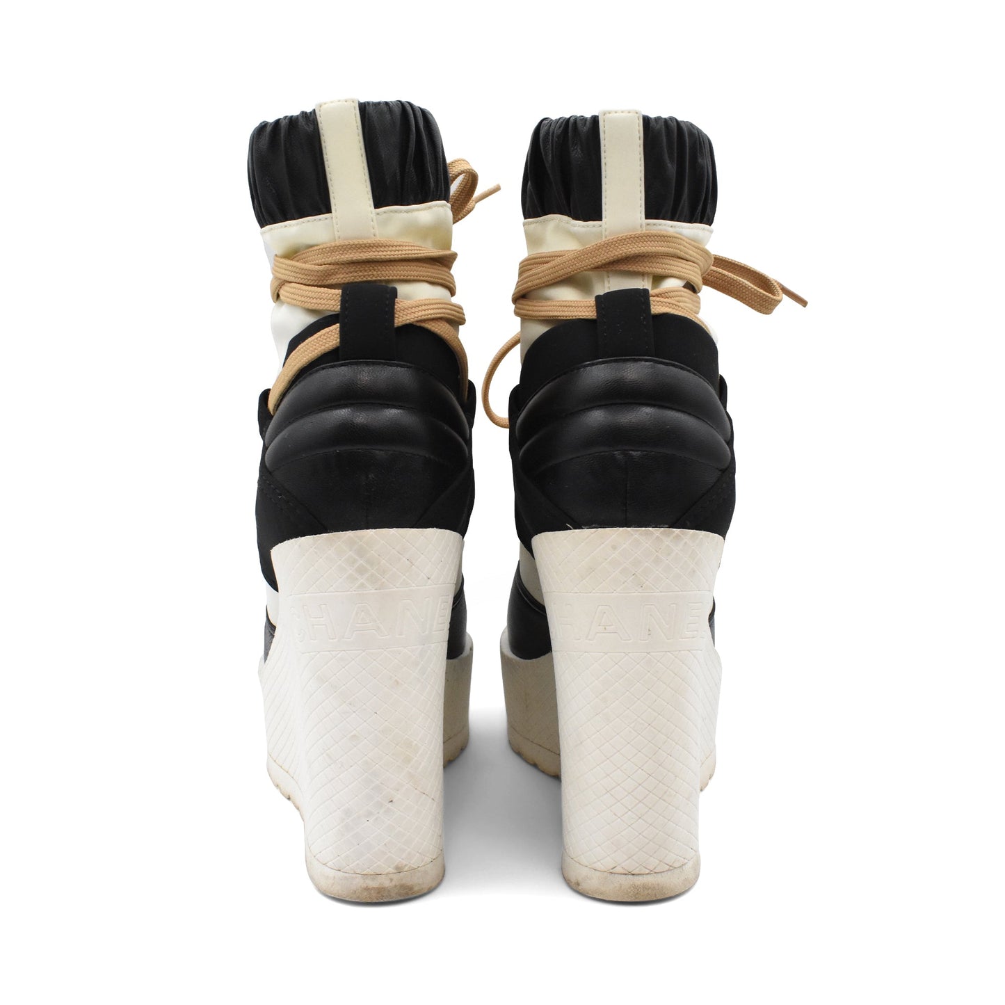 Chanel Wedge Boots - Women's 37.5
