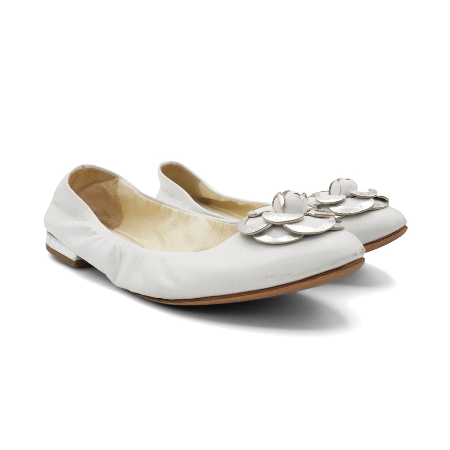 Chanel 'Camellia' Flats - Women's 38