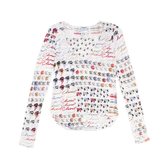 Chanel Logo Top - Women's 36