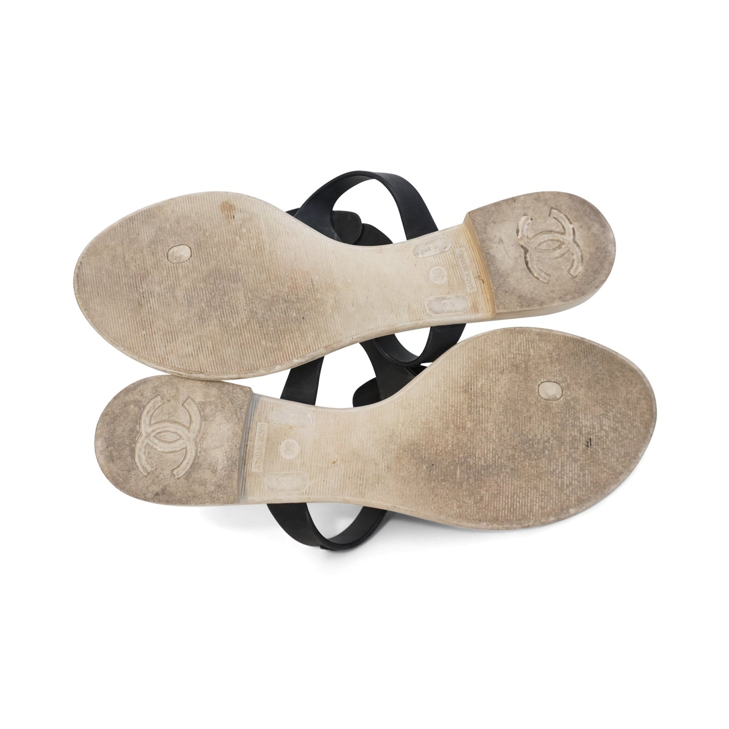 Chanel 'Camellia' Flip Flops - Women's 38