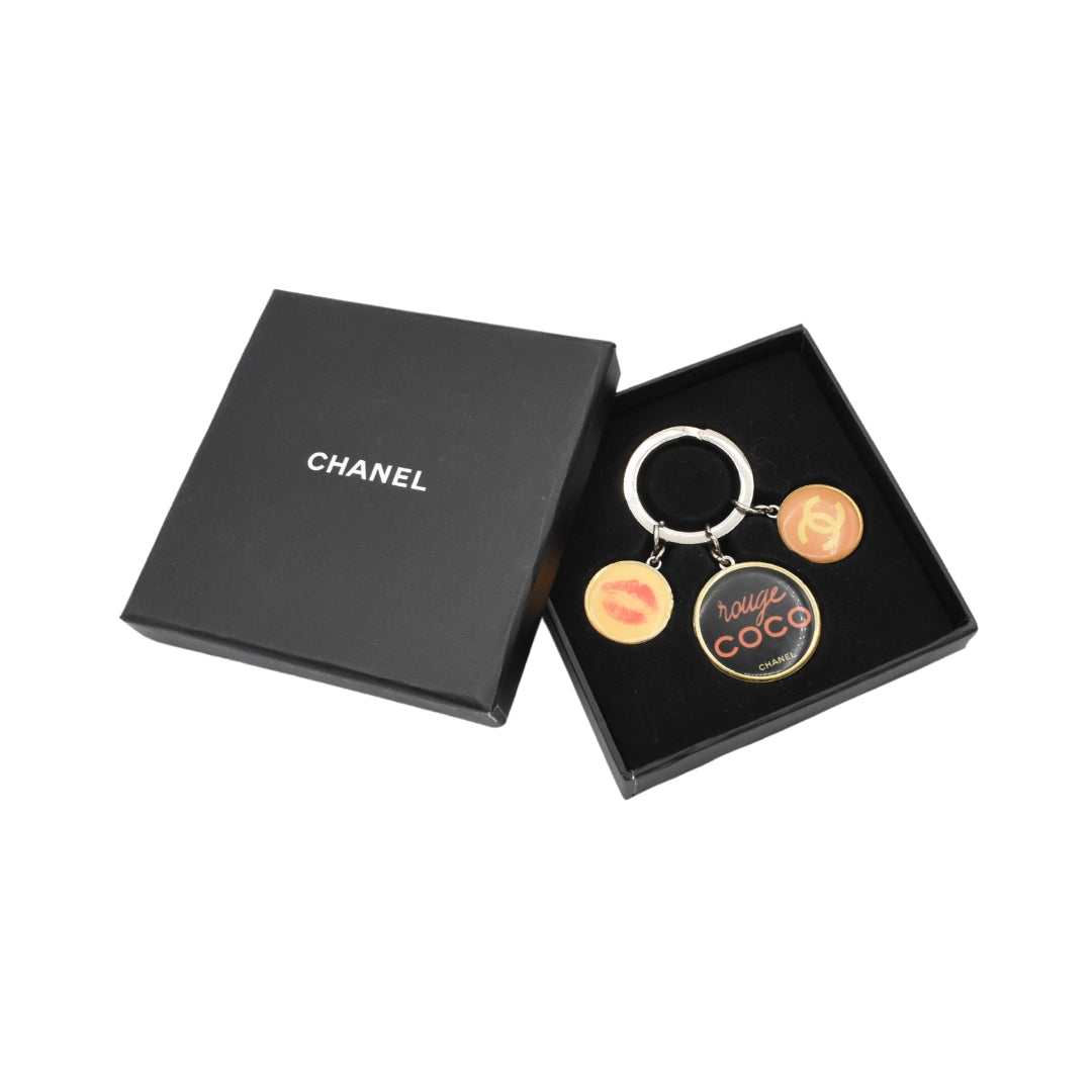 Chanel VIP 'Rouge Coco' Keychain