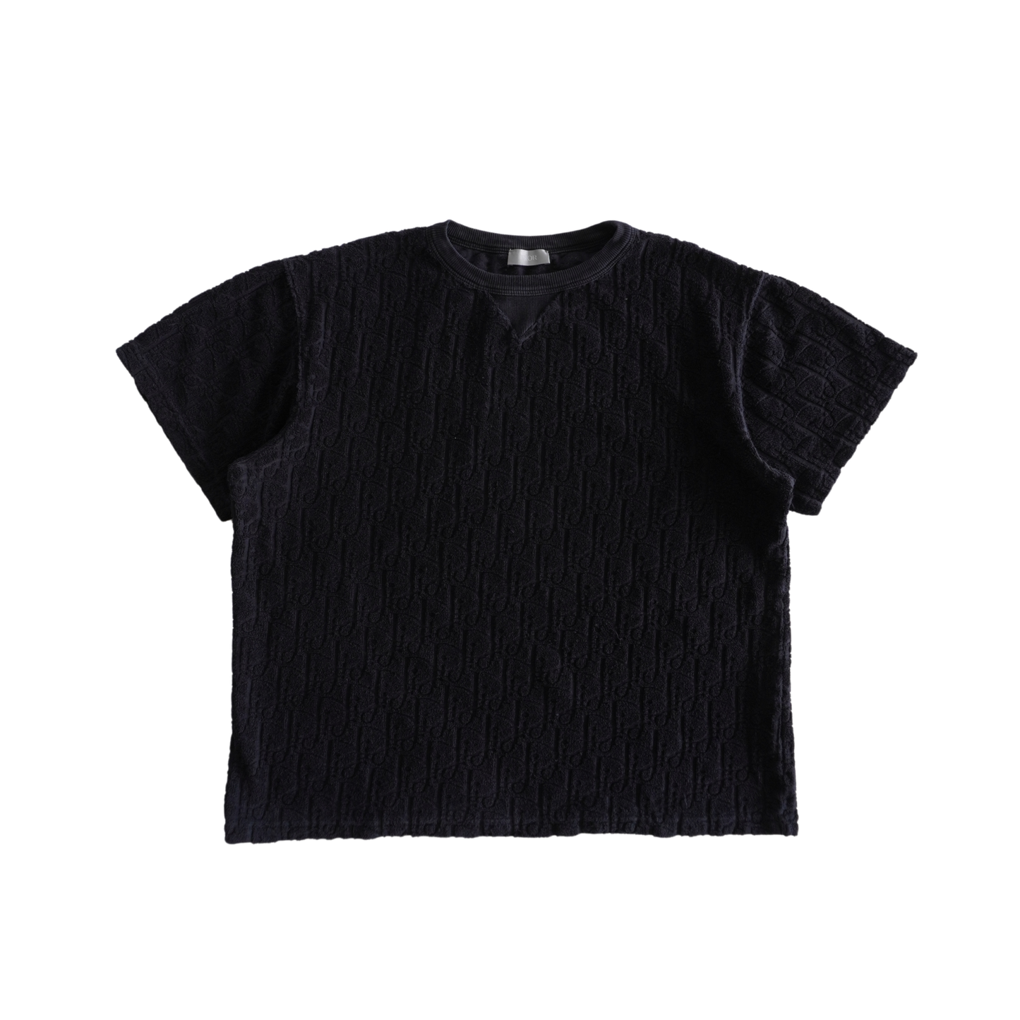 Christian Dior Oblique Terrycloth T-Shirt - Men's M