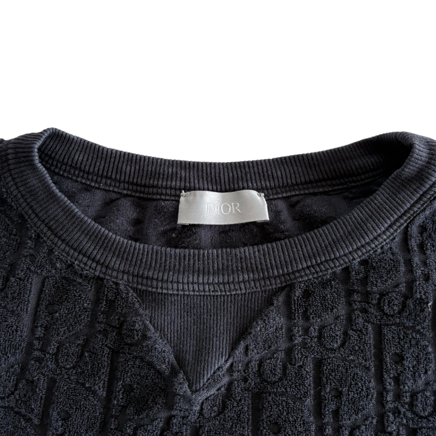 Christian Dior Oblique Terrycloth T-Shirt - Men's M