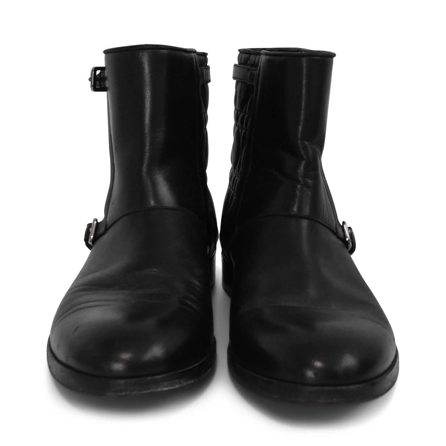 Christian Dior Cannage Quilt Ankle Boots - Women's 39