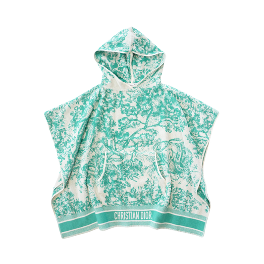 Christian Dior 'Dioriviera Toile de Jouy Sauvage' Poncho - O/S