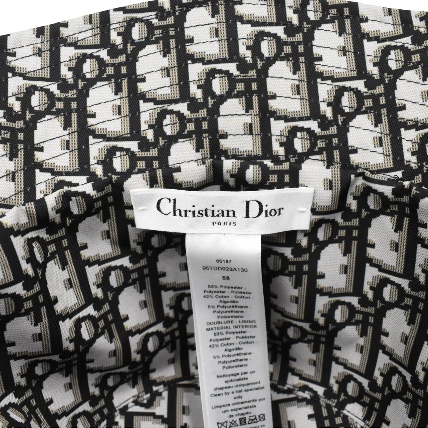 Christian Dior Bucket Hat - 58