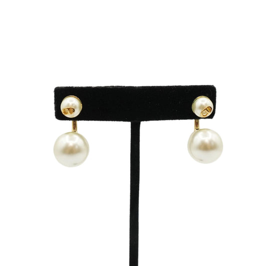 Christian Dior Pearl Earrings