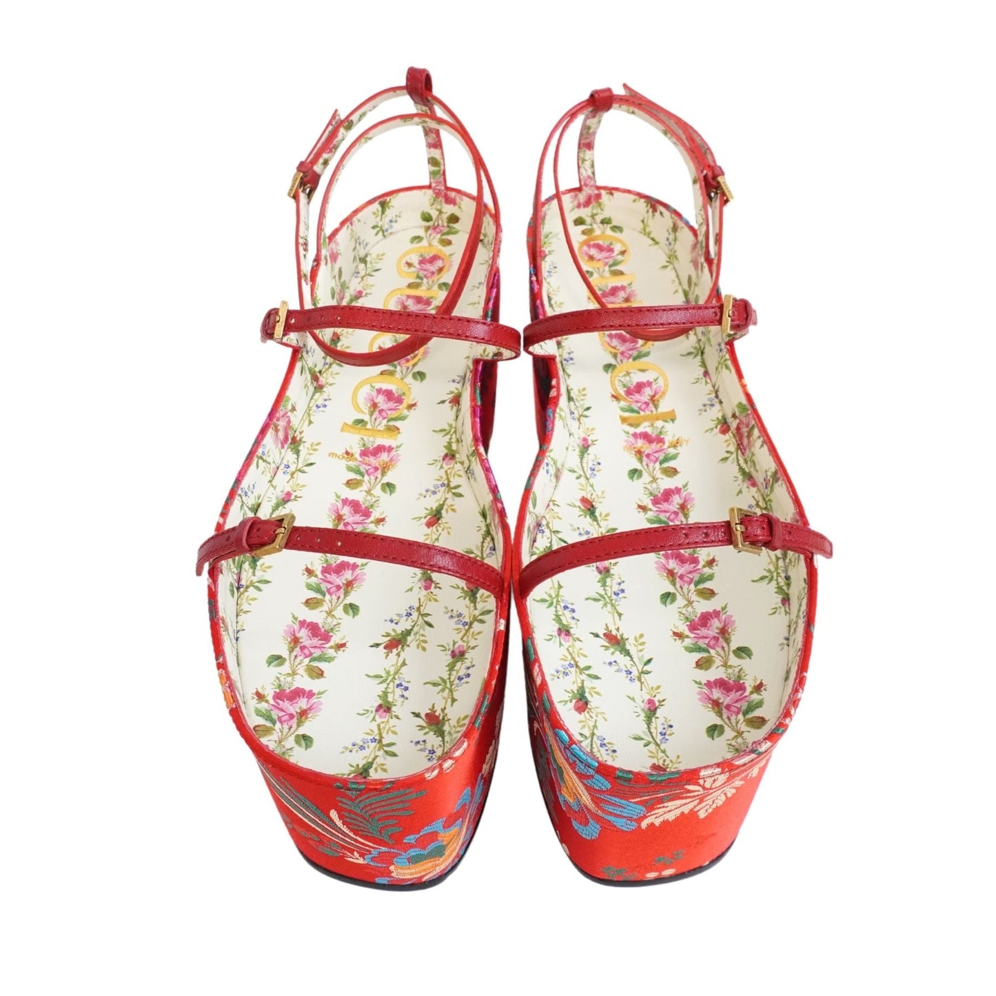 Gucci 'Hannelore Detachable Platform' Wedges - Women's 37