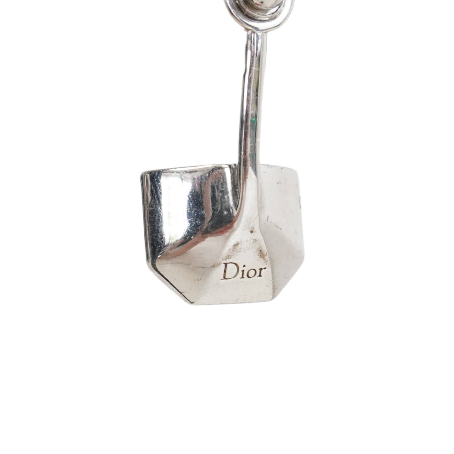Christian Dior Asymmetrical Drop Earrings