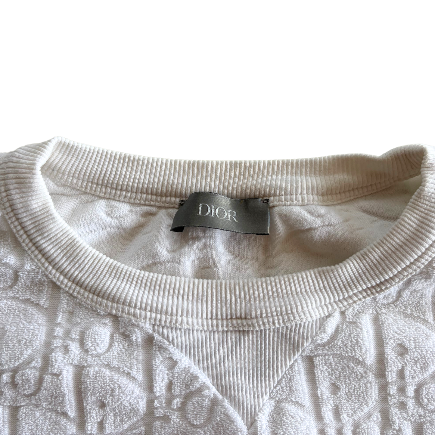 Christian Dior Oblique Terrycloth T-Shirt - Men's M