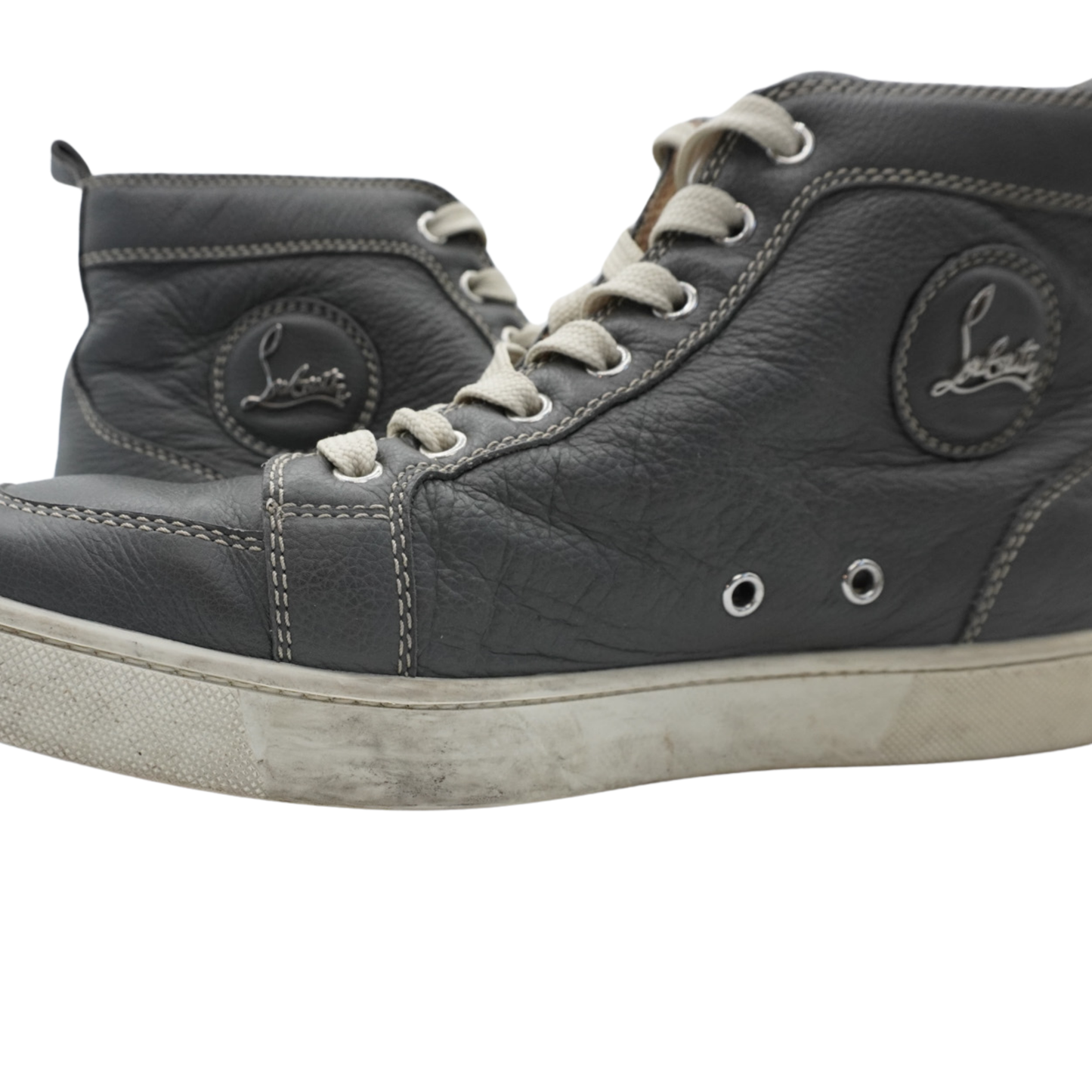 CHRISTIAN LOUBOUTIN Grey Mens SIZE 42 Shoes