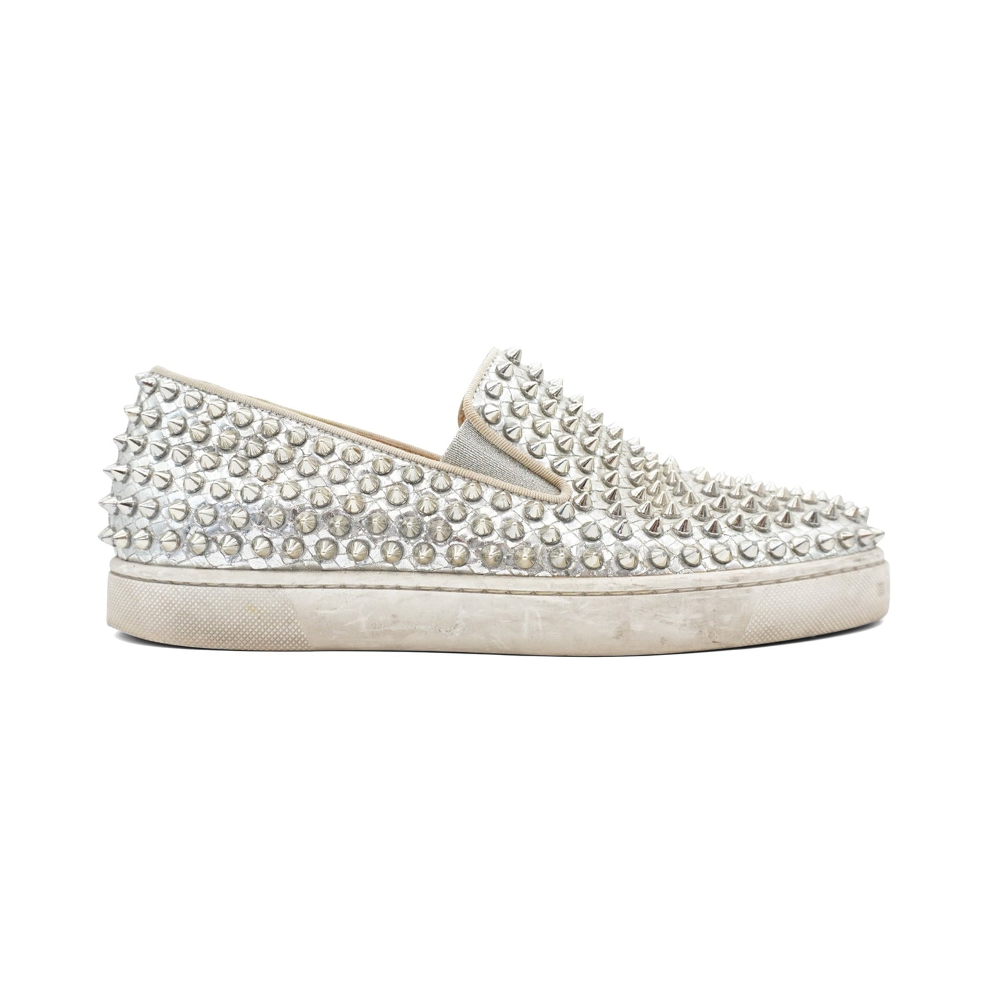 Christian Louboutin 'Spike Boat' Sneakers - Men's 40