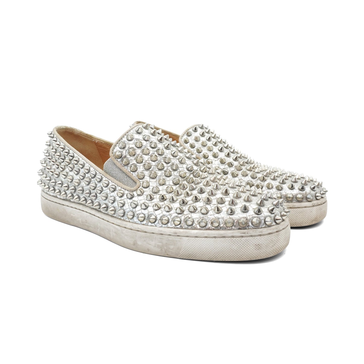 Christian Louboutin 'Spike Boat' Sneakers - Men's 40