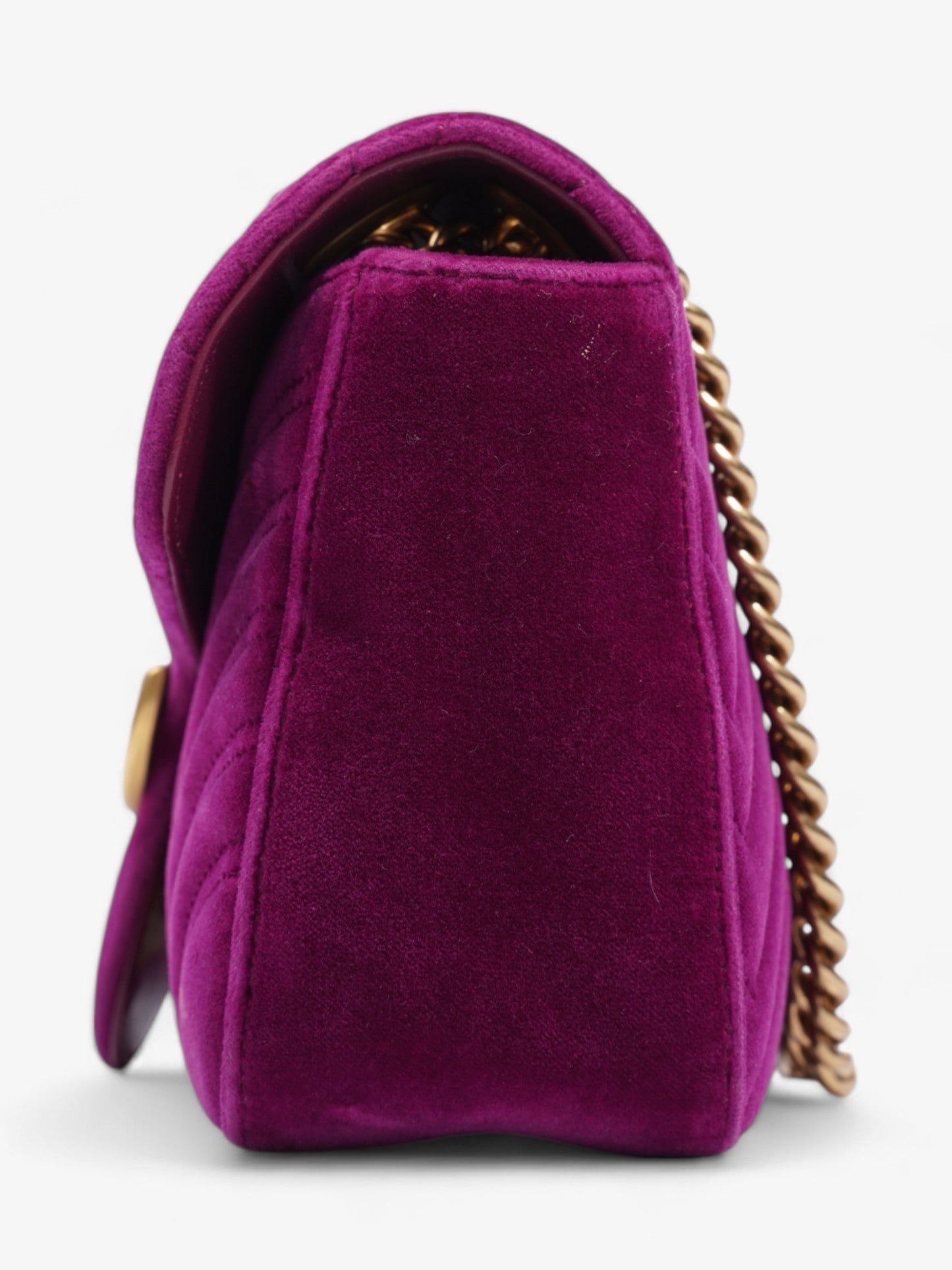 Gucci GG Marmont Purple Velvet Small