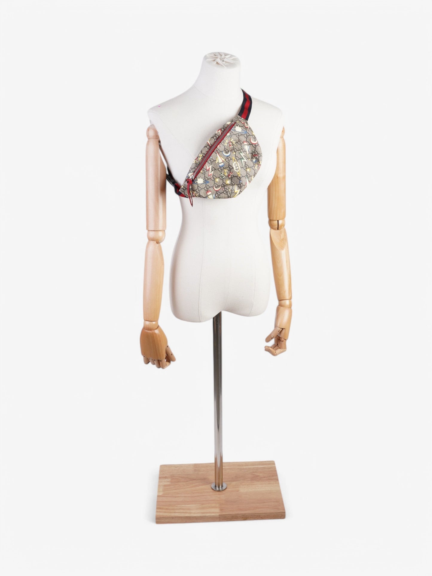 Gucci GG Space Belt Bag GG Supreme / Multicoloured Coated Canvas