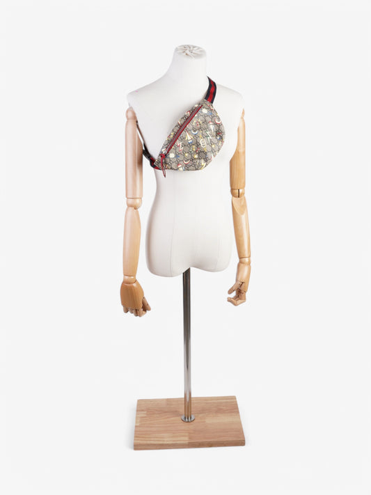 Gucci GG Space Belt Bag GG Supreme / Multicoloured Coated Canvas