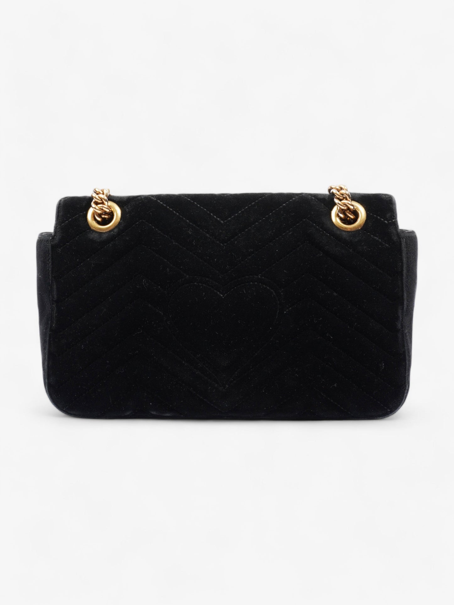 Gucci GG Marmont Black Velvet Small