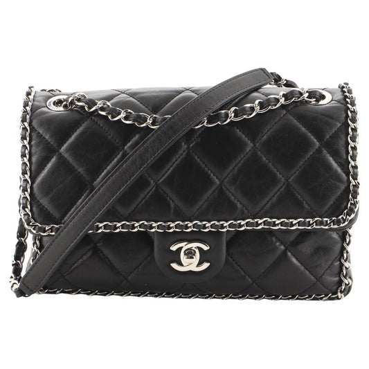 CHANEL RUNNING CHAIN AROUND FLAP BAG MEDIUM