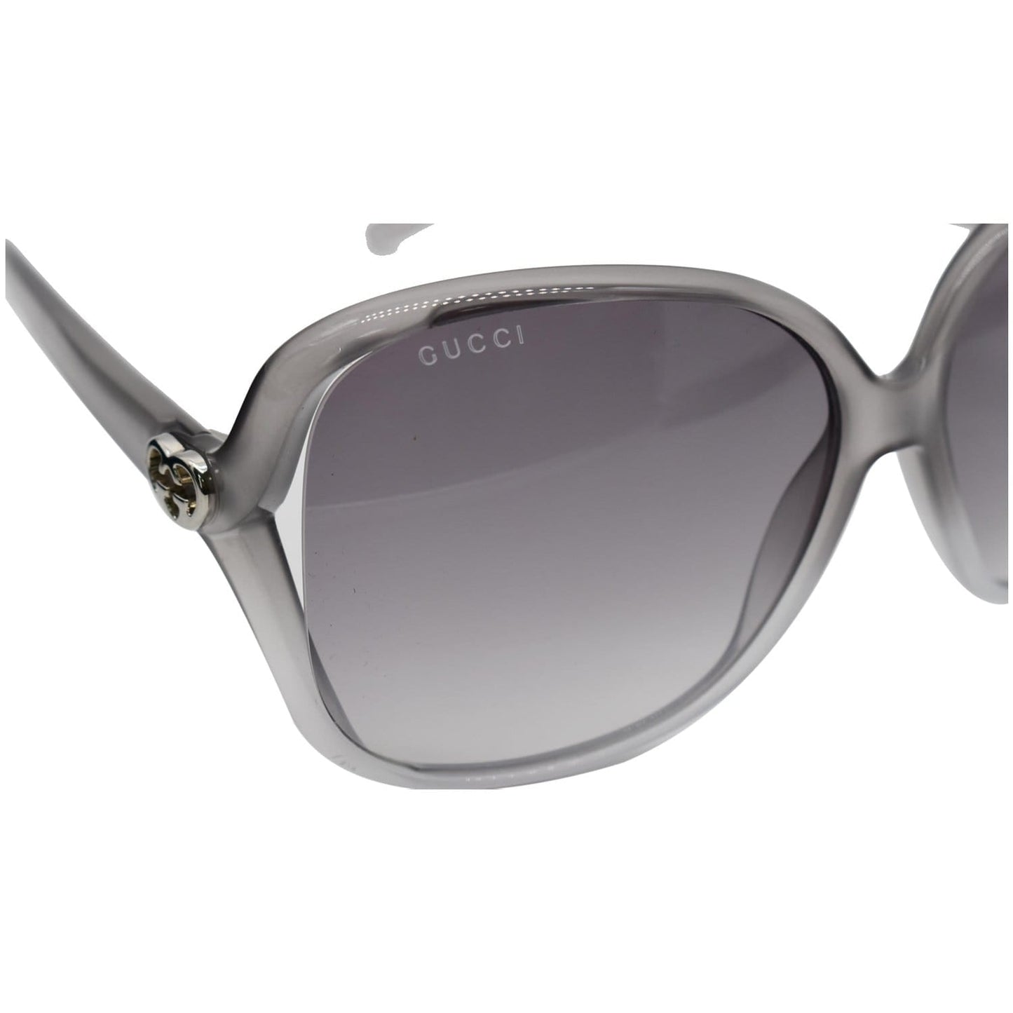 GUCCI GG0506S Butterfly Sunglasses Gray Gradient Lens