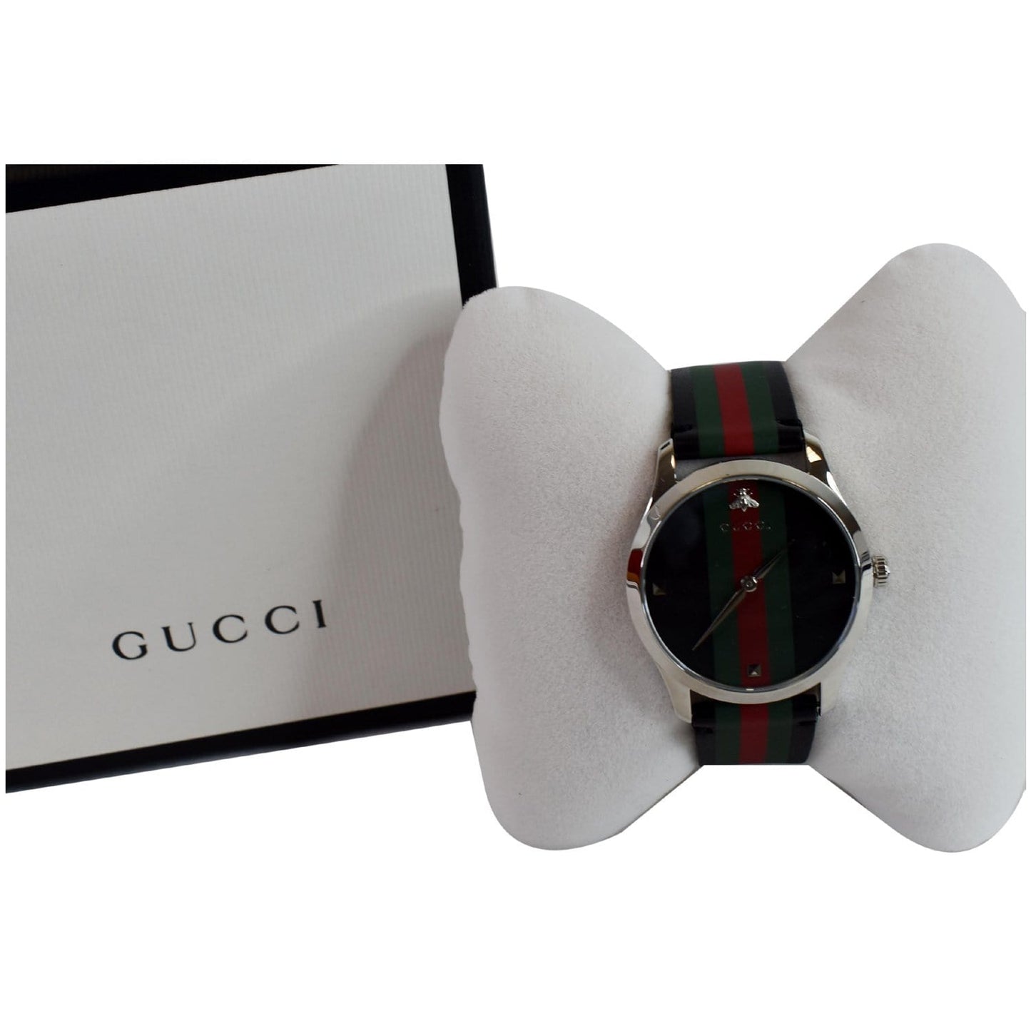 GUCCI G-Timeless Strap Watch Black 38mm