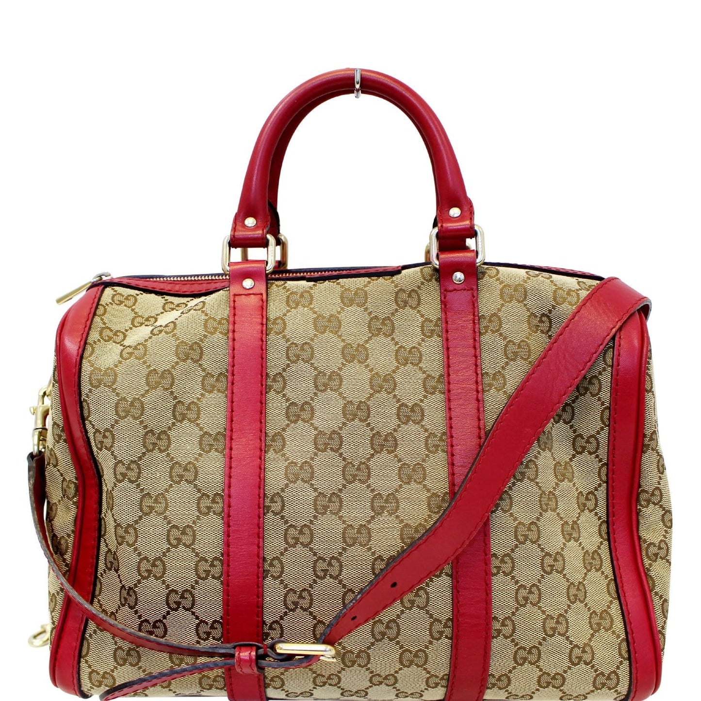 GUCCI GG Canvas Boston Shoulder Bag 247205