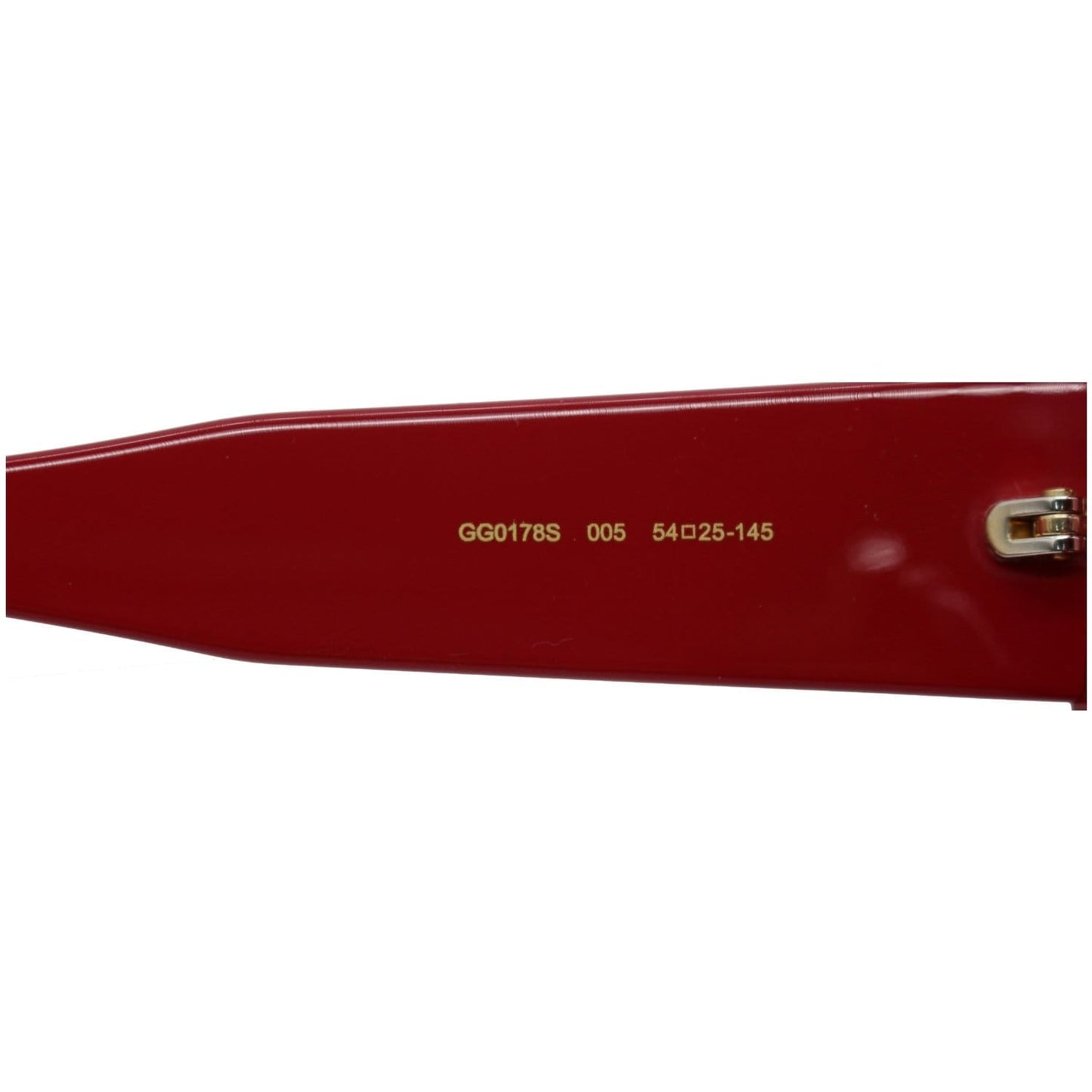 GUCCI GG0178S-005 Sunglasses Red Gradient Lens