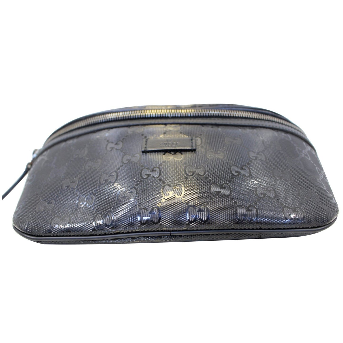 GUCCI GG Imprime Monogram Waist Bum Bag Black 233269