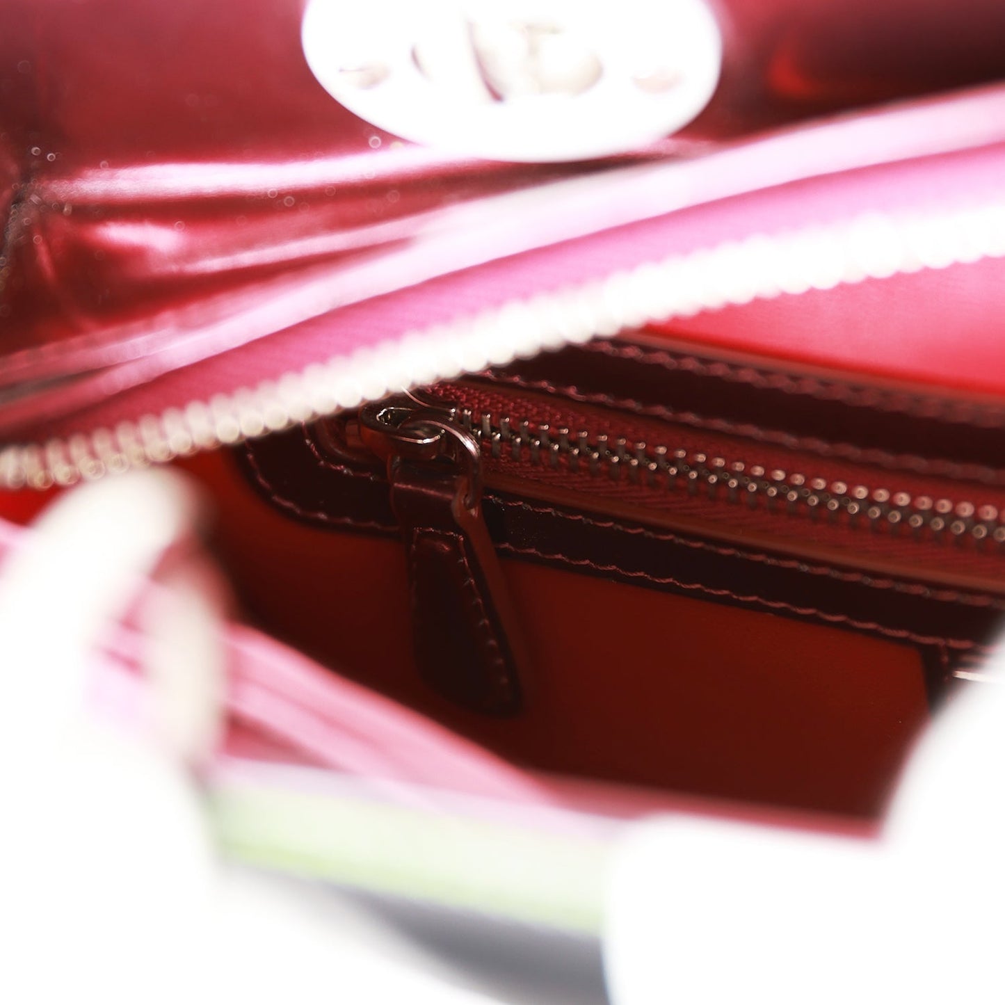 Christian Dior Medium Lady Dior Limited Edition "In the Night Garden" Silver Hardware by Mark Quinn