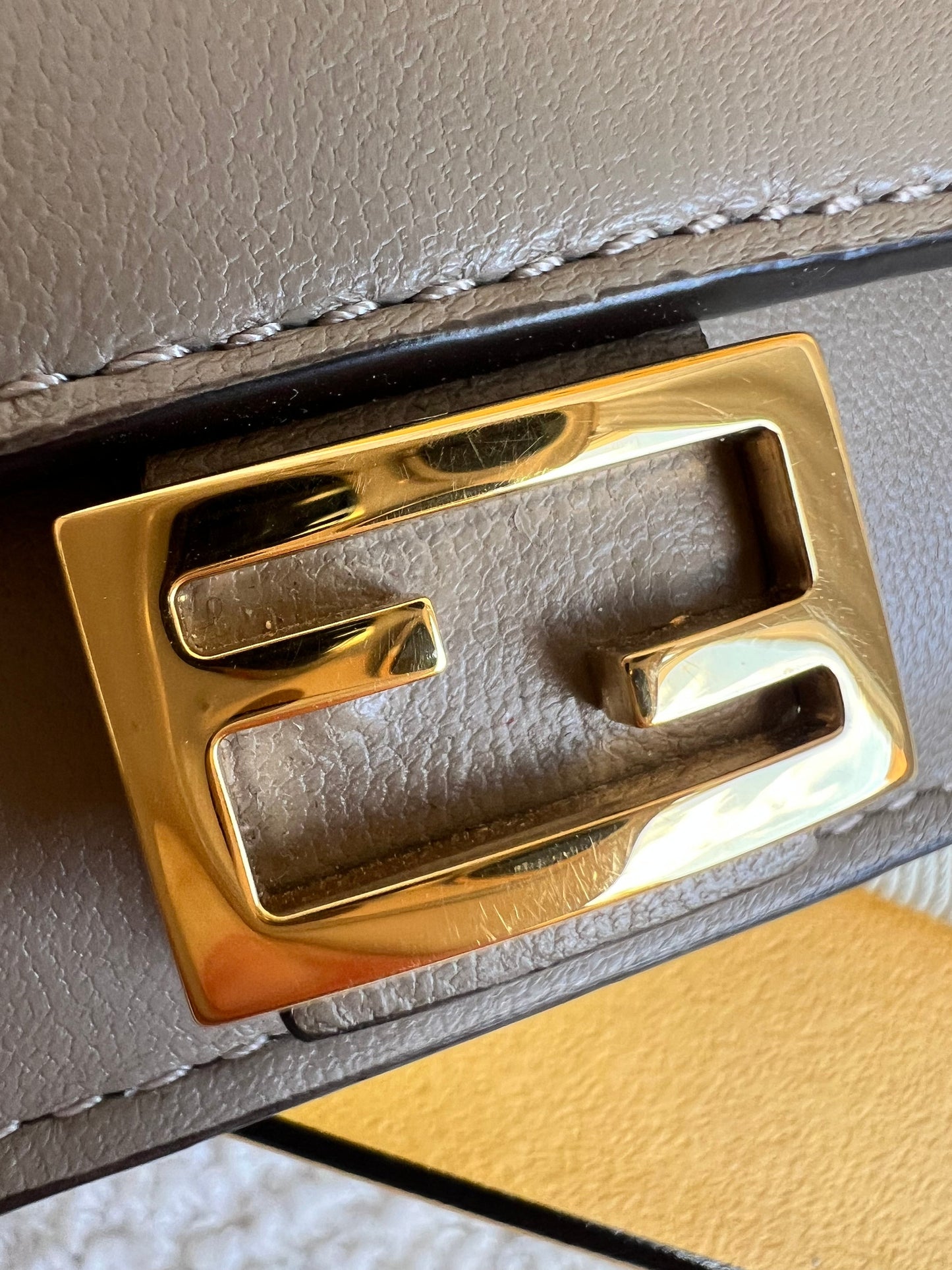 Fendi Grey Baguette Card Holder (RRP £320)