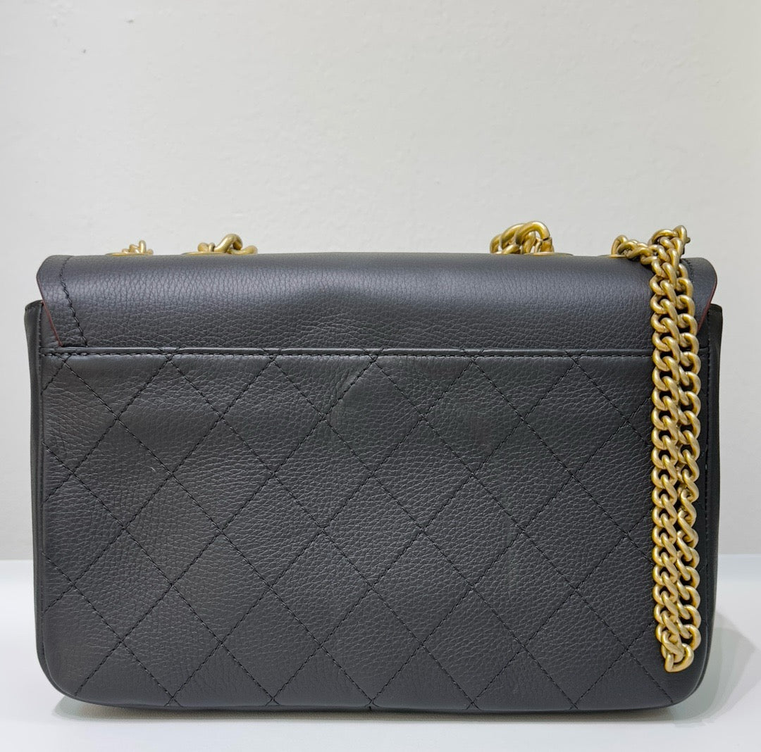 Chanel Archi Chic Flap Bag Quilted Grained Calfskin Medium