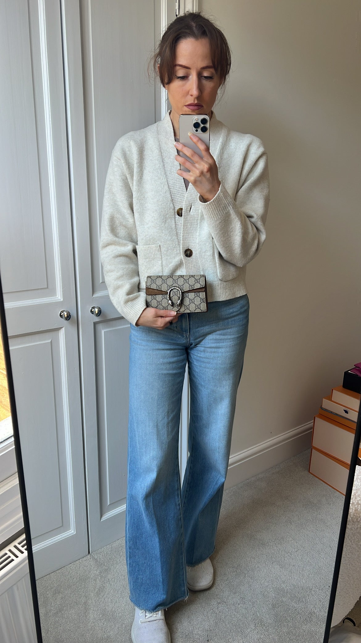 Gucci Dionysus GG Supreme Super Mini Shoulder Bag (RRP £835)