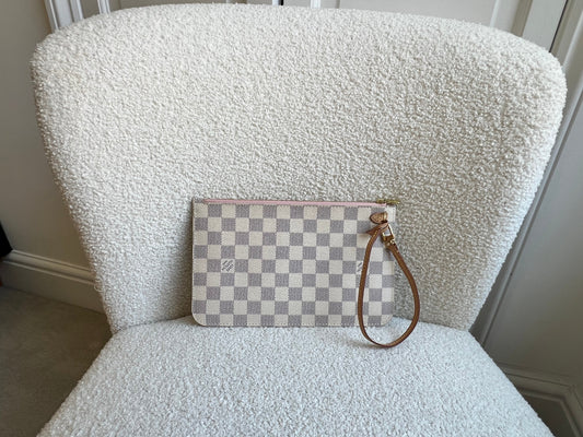 Louis Vuitton Pouch (from Neverfull) in Damier Azur